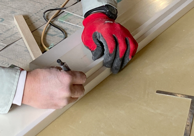 住宅リフォームの施工写真